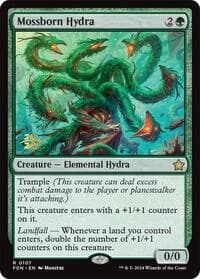 Mossborn Hydra from Prerelease Cards