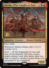 Alesha, Who Laughs at Fate from Prerelease Cards