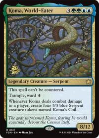 Koma, World-Eater from Prerelease Cards