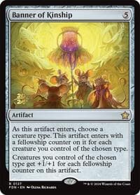 Banner of Kinship from Prerelease Cards