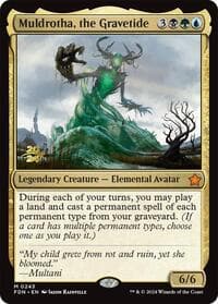 Muldrotha, the Gravetide (FDN) from Prerelease Cards