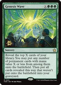 Genesis Wave from Prerelease Cards