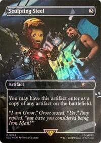 Sculpting Steel (Rainbow Foil) from Secret Lair Drop Series