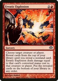 Erratic Explosion from Planechase 2012
