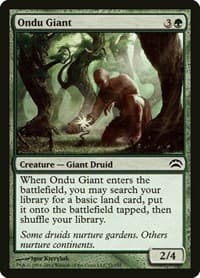 Ondu Giant from Planechase 2012