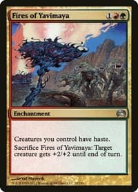 Fires of Yavimaya from Planechase 2012