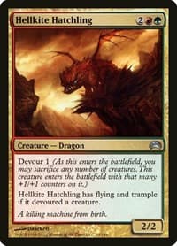 Hellkite Hatchling from Planechase 2012