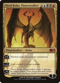 Nicol Bolas, Planeswalker from Magic 2013 (M13)