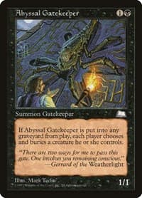Abyssal Gatekeeper from Weatherlight