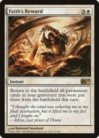 Faith's Reward from Magic 2013 (M13)