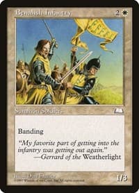 Benalish Infantry from Weatherlight