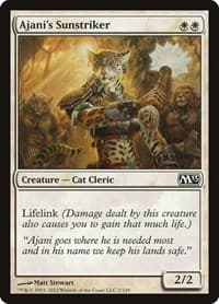 Ajani's Sunstriker from Magic 2013 (M13)
