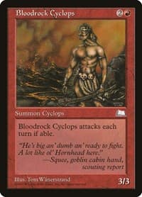 Bloodrock Cyclops from Weatherlight