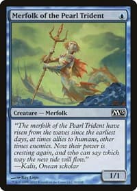 Merfolk of the Pearl Trident from Magic 2013 (M13)