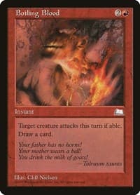 Boiling Blood from Weatherlight
