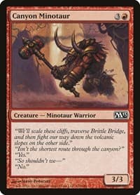 Canyon Minotaur from Magic 2013 (M13)