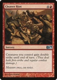 Cleaver Riot from Magic 2013 (M13)