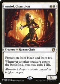 Auriok Champion from The List Reprints