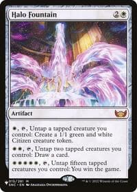 Halo Fountain from The List Reprints