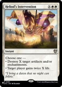 Heliod's Intervention from The List Reprints