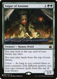 Augur of Autumn from The List Reprints