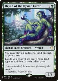 Dryad of the Ilysian Grove from The List Reprints