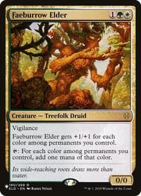Faeburrow Elder from The List Reprints