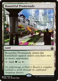 Bountiful Promenade from The List Reprints