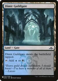 Dimir Guildgate from The List Reprints