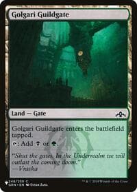 Golgari Guildgate from The List Reprints