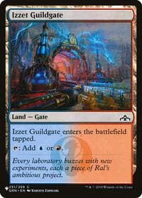 Izzet Guildgate from The List Reprints