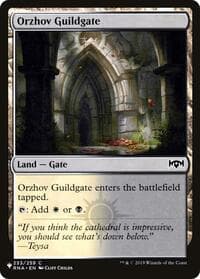 Orzhov Guildgate (253) from The List Reprints