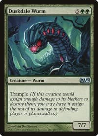 Duskdale Wurm from Magic 2013 (M13)