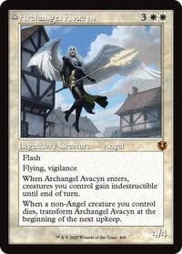 Archangel Avacyn (Retro Frame) from Innistrad Remastered