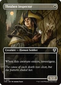 Thraben Inspector (Borderless) from Innistrad Remastered