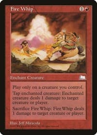 Fire Whip from Weatherlight