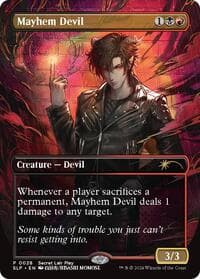Mayhem Devil from Secret Lair Showdown