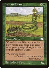 Harvest Wurm from Weatherlight