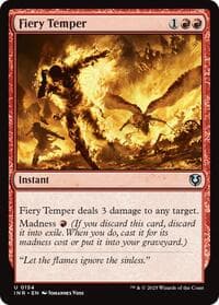 Fiery Temper from Innistrad Remastered