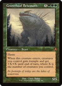 Craterhoof Behemoth (Retro Frame) from Innistrad Remastered