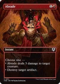 Abrade (Borderless) from Innistrad Remastered