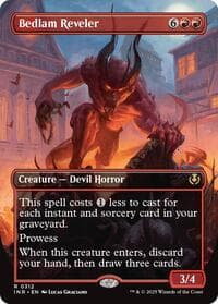 Bedlam Reveler (Borderless) from Innistrad Remastered