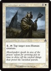 Avacynian Priest (Retro Frame) from Innistrad Remastered