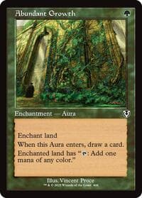 Abundant Growth (Retro Frame) from Innistrad Remastered