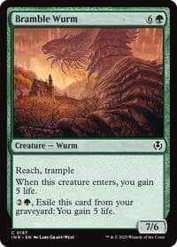 Bramble Wurm from Innistrad Remastered