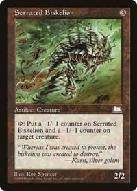 Serrated Biskelion from Weatherlight