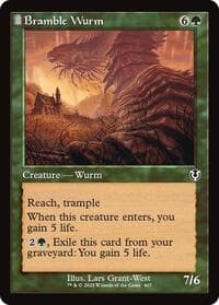 Bramble Wurm (Retro Frame) from Innistrad Remastered