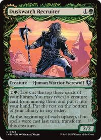 Duskwatch Recruiter (Showcase) from Innistrad Remastered