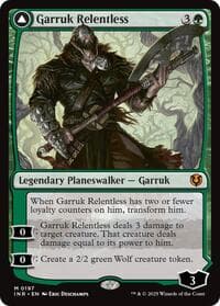 Garruk Relentless from Innistrad Remastered