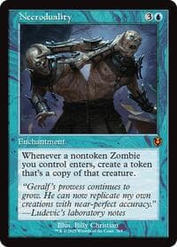 Necroduality (Retro Frame) from Innistrad Remastered